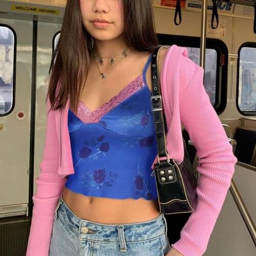 Lace Hem Leopard Y2k Top Camisole For Women Low Cut Strapless Sexy Camisole Crop Tops Summer Sleeveless Party Streetwear Women