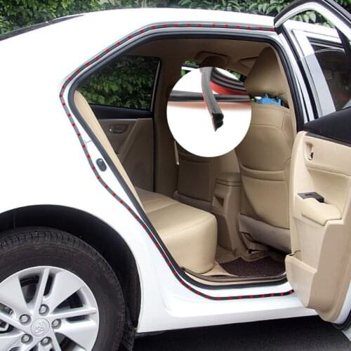 5M car door type B sealing strip for Renault Megane 2 3 Duster Logan Clio 4 3 Laguna 2 Scenic Sandero 2 Captur Fluence Kango