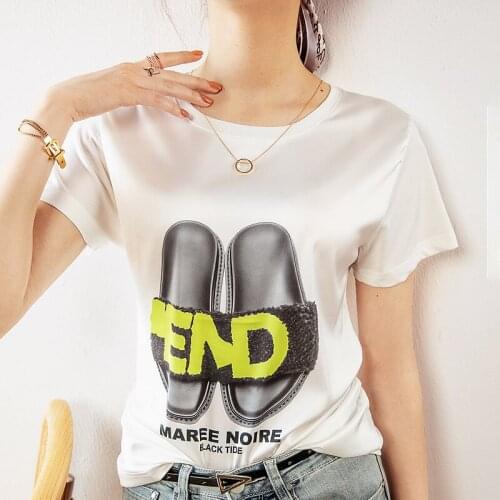 Korean Style High Heels Print Long Sleeve Clothing Turtleneck Womens T Shirts Winter T-shirt Oversized Tops Woman Tshirts