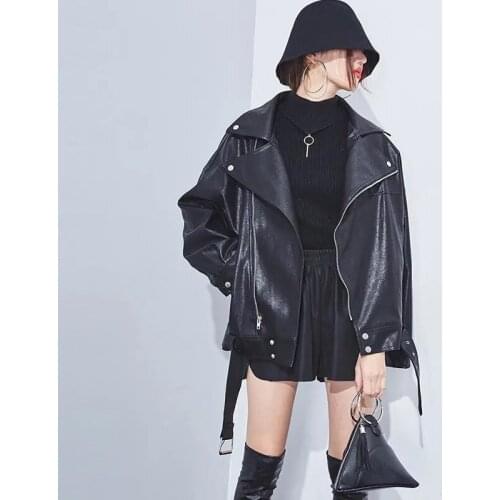 Женские кожаные куртки Yiloyka China At AliExpress