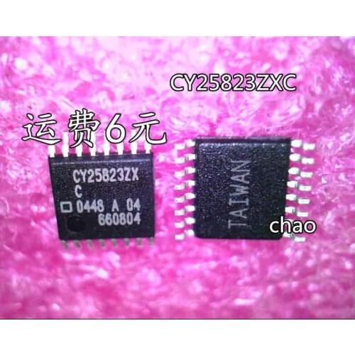 10PCS/ CY25823ZXC CY25823ZXCT CY25823ZX CY25823 25823 TSSOP-16 NEW