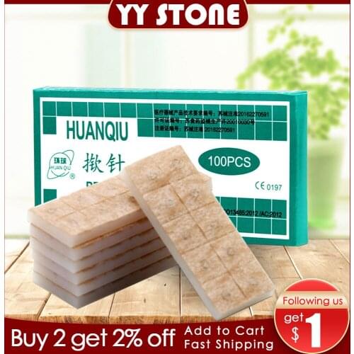 100Pcs/box Press Needles Ear Acupuncture Needle Disposable Chinese Acupuncture Therapy For Ears