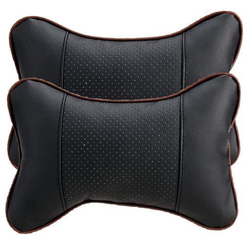 2Pcs Ergonomic Bone Auto Seat Head Neck Rest Cushions Headrests Car Pillows
