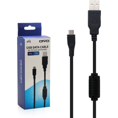 2 In 1 Micro Charging USB Data Cable Charger For Sony PS4 Slim Game Controller