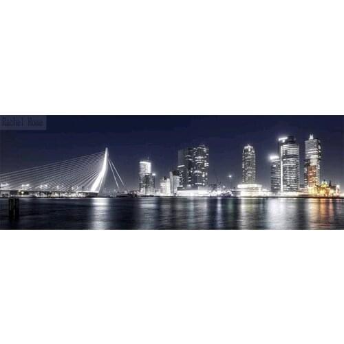 Diamond Embroidery Diy Diamond Painting Cross Stitch Kits Diamond Mosaic City night view Full Square Diamond Embroidey CS240