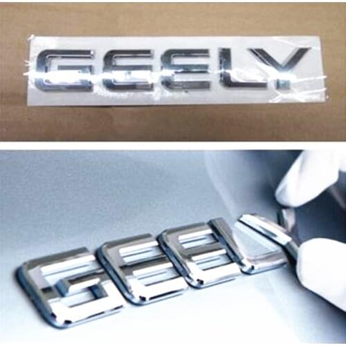 Car sticker for Geely MK1,MK2, MK Cross,wordmark