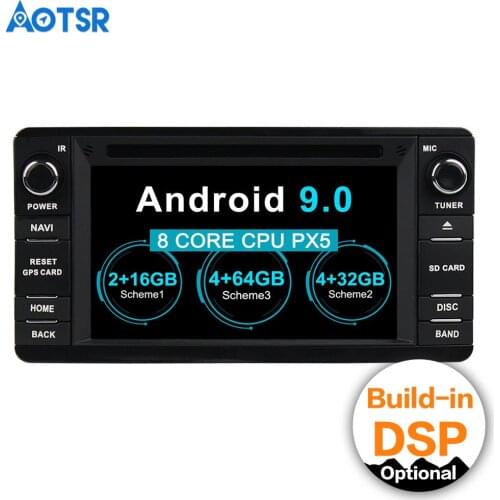 10.1" Android 9.0 Car DVD Player GPS Radio for Mitsubishi Outlander 2014 navigation multimedia stereo auto Headunit DSP
