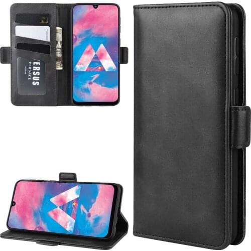Case For Samsung M30S Leather Wallet Flip Cover Vintage Magnet Phone Case For Galaxy M30S Coque