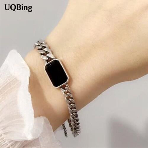 CHOZON Black Bracelets