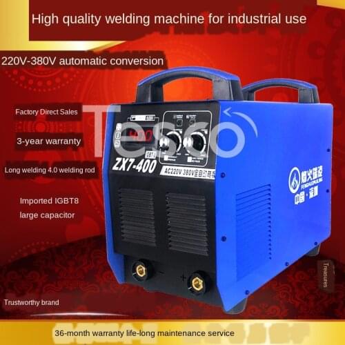 Zx7-315 400 220v/380V Inverter DC Manual Double Voltage Welding Machine