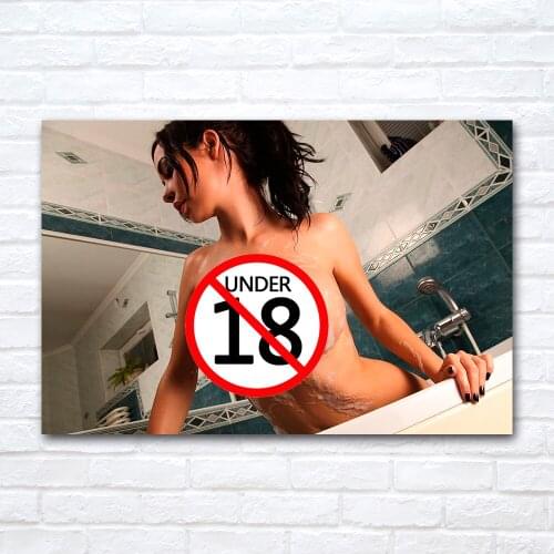 Sexy Young Girl Canvas Painting Wall Art Pictures Modern Posters And Prints Living Room Corridor Home Decor