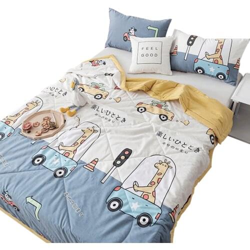 Cotton summer quilt air conditioner quilt cool quilt pure cotton thin quilt single double spring and autumn summer quilt core