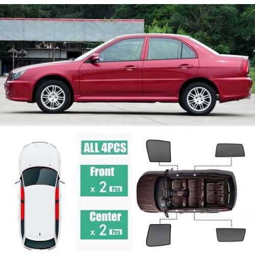 Side Windows Magnetic Sun Shade UV Protection Ray Blocking Mesh Visor Fit For Mitsubishi Lancer 2012-2018
