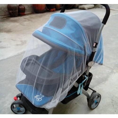 Mosquito Net Baby Stroller Supplies Strap fixed stroller Anti Fastening Mosquito Net