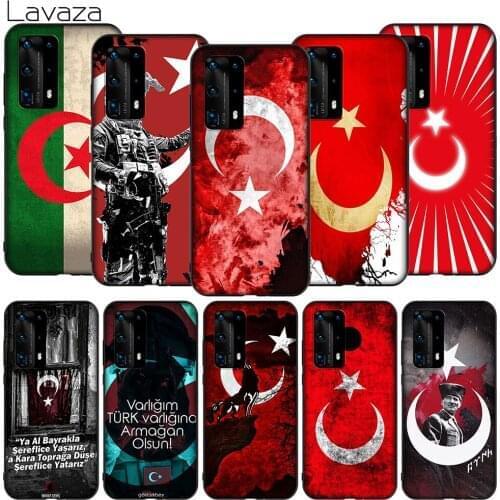 Lavaza K6 Algeria National Flag Soft Case for Honor Note 6A 7A 7C 7X 8 8A 8C 8X 9 9X 10 20S 30 9A 10X Y6P Lite Pro