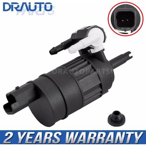 Windscreen Washer Pump For Renault Scenic 2000-2003 Front Rear Twin Outlet Grommet included