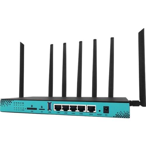 1200mbps dual gigabit cat6 lte table modem 12v train openwrt 192.168.1.1 new arrival 4g bus wifi sim card slot lte lede 5g route