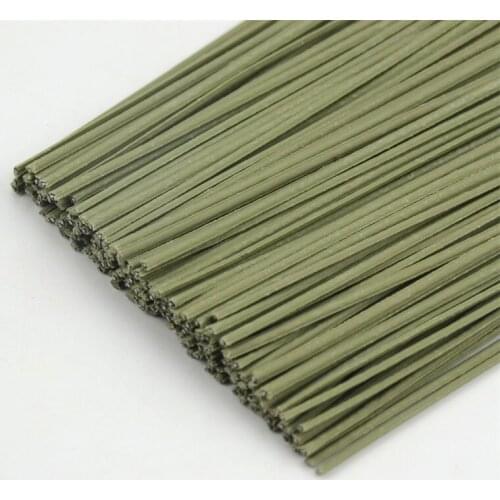 New 100pcs/13CM Artificial Wire Metal Flower Heads Accessories Wedding Decoration Plastic Handicraft Accessories Decorations