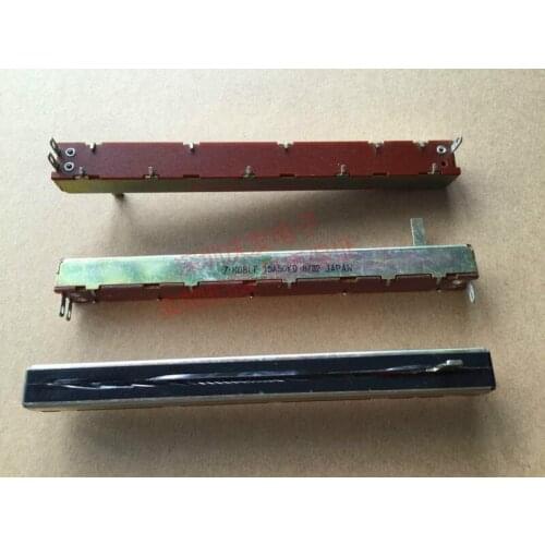 Original New 100% straight sliding potentiometer 50K mixer fader total length 130MM handle length 12MM (SWITCH)