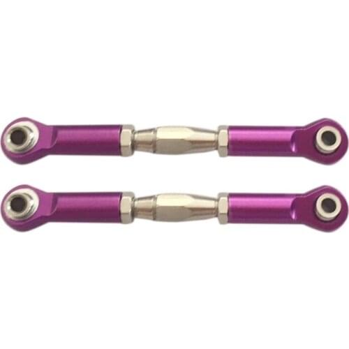 RC HSP 106017(06016) Purple Alum Steering Linkage For 1/10 Off-Road Buggy Truck