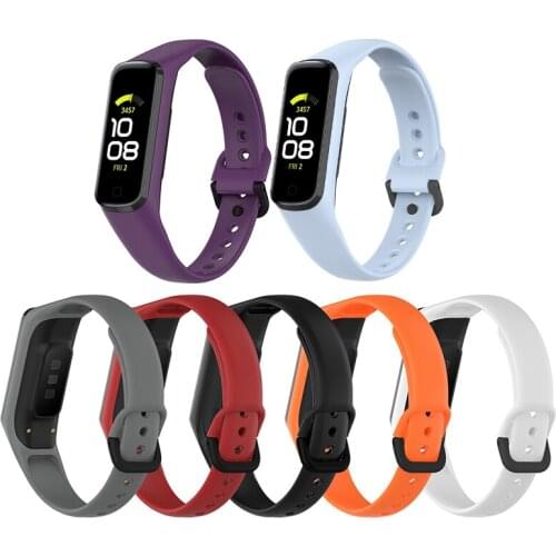 2021 Silicone Wristband For Samsung Galaxy Fit 2 SM-R220 Band Strap Bracelet Replacement Watchband For Galaxy Fit 2 Correa