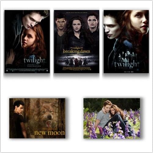 Twilight White Coated Paper Prints Clear Image Home Decoration Livingroom Bedroom Bar Home Art Brand