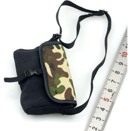 1/6 Scale Male Crossbody Bag Model Man Fashion Camouflage Backpack for 12" Action Figure Body Doll Accessories