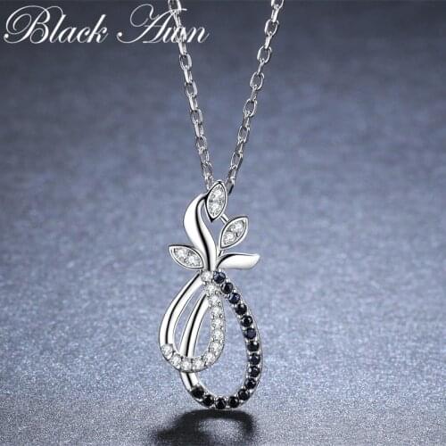 Vintage Arrive 925 Sterling Silver Fine Jewelry Trendy Engagement necklaces & pendants for Women Bijoux Femme Fine Jewelry K034