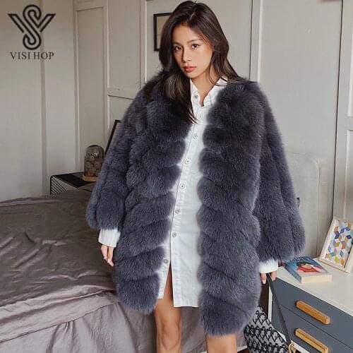 VISI HOP Women's Jackets With Fur