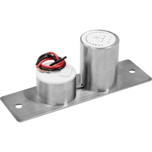 High Quailty Fail Safe Stainless Steel DC 12V Mini Electric Bolt Lock Solenoid Electric Door Lock 5 wires feedback lock