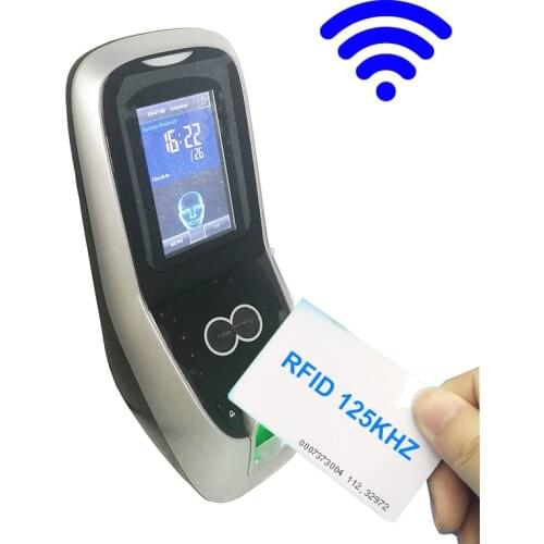 Wifi Face Door access control system Time Attendance with Fingerprint Reader Optional Build In card Reader