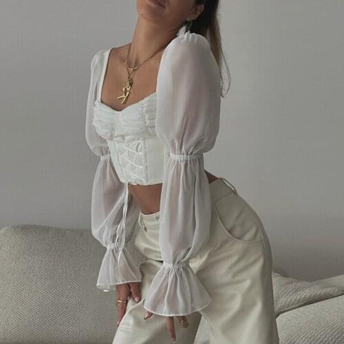 Модные блузки Yeechop China At AliExpress