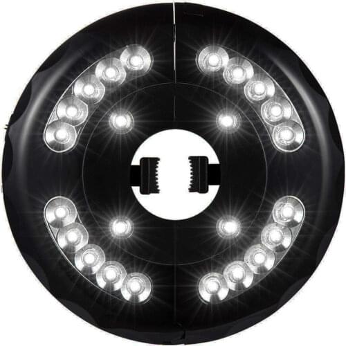 Patio Umbrella Pole Lights 3 Lighting Modes Cordless 24 LED for Garden Backyard Outdoor pjop