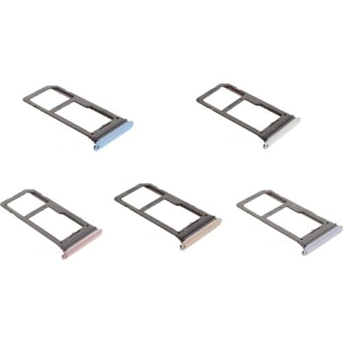 10pcs/lot SIM/MicroSD Memory Card Tray Holder for Samsung Galaxy S8 SM-G950F/S8 Plus S8+ SM-G955F (Single SIM Version)