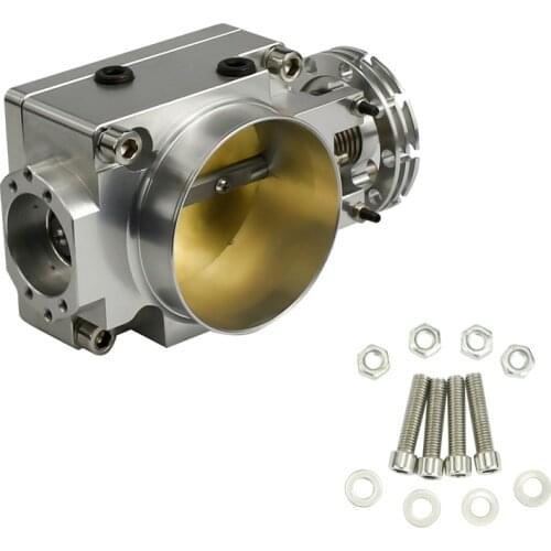 70MM THROTTLE BODY FOR NEW NISSAN SR20 S13 S14 S15 SR20DET 240SX THROTTLE BODY BOLT ON CNC YC100844-SL