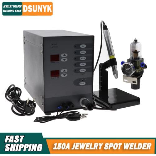 100A high power argon arc welding pulse spot welding machine gold jewelry alloy welding machine dual-purpose welding machine