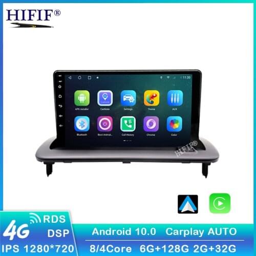 6G+128GB Android 10 Car Multimedia Player For VOLVO C30 S40 C70 2006-2012 GPS Navi Radio navi stereo IPS Touch screen head unit