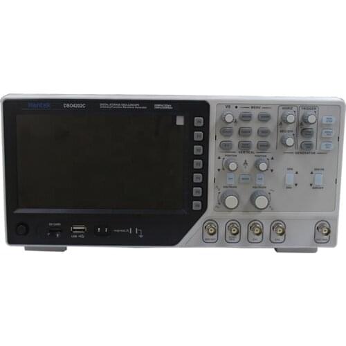 Hantek DSO4202C Digital Multimeter Oscilloscope USB 200MHz 2 Channels LCD Display Handheld Osciloscopio