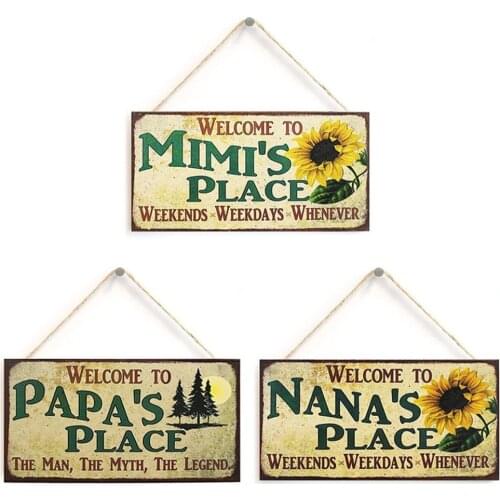 Decor Home Wooden Signs Family Wood Wall Plaque Wood Art Home Decor for Mothers Day Wooden Pendant Home Wall Decoration