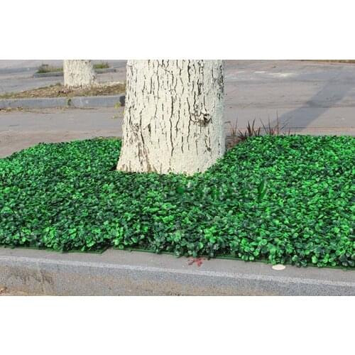 Artificial garden hedges plants 25X25cm fake plants outdoor privacy fencing foliage for wedding decoration 200pcs/lot