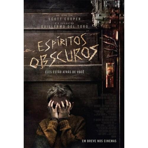 L0093 Antlers Movie Silk Fabric Poster Art Decor Indoor Painting Gift