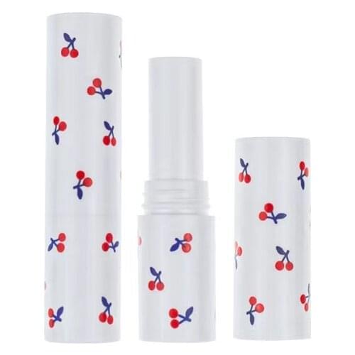 New Elegant Refillable Packaging Bottle DIY Plastic Lip Balm Cosmetic Container Empty Round Lipstick Tube 20pieces 50pieces