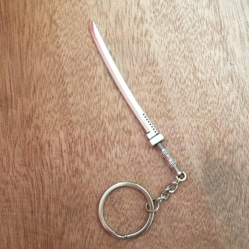 New Fashion Keychain 106*10mm samurai sword Pendants DIY Men Jewelry Car Key Chain Ring Holder Souvenir For Gift