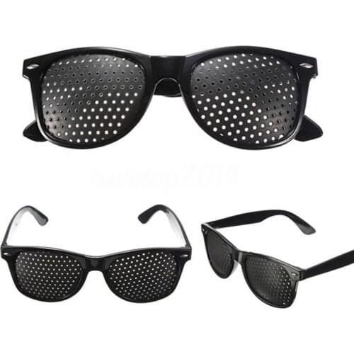 Vision Care Eyesight Improve Training Eye Glasses Eyewear Anti-fatigue Black Effectively Relieve Eye Fatigue Eyeglasses Dropship