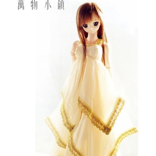 New Arrival 1/3 SD DD Doll Clothes Roman Phnom Penh Chiffon Dress Super Fairy