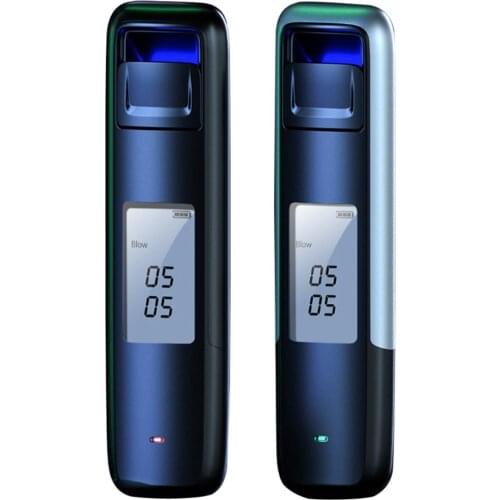 Portable Non-Contact Alcohol Breath Tester With Digital Display Screen USB Rechargeable Analyzer High Accuracy