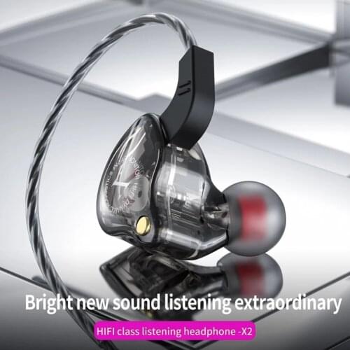 Hifi Wired Earphone Bass Headphones Noise Reduction Sport Earphones 3.5mm Wired Gaming Headset for Xiaomi iPhone Samsung Huawei