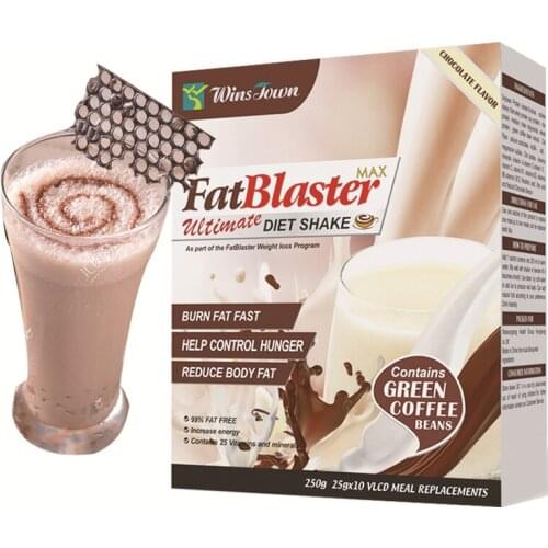 Chocolate Flavours Fat Blaster Diet Slim Shake For Meal Replacement Powder Slim Product Dropshipping