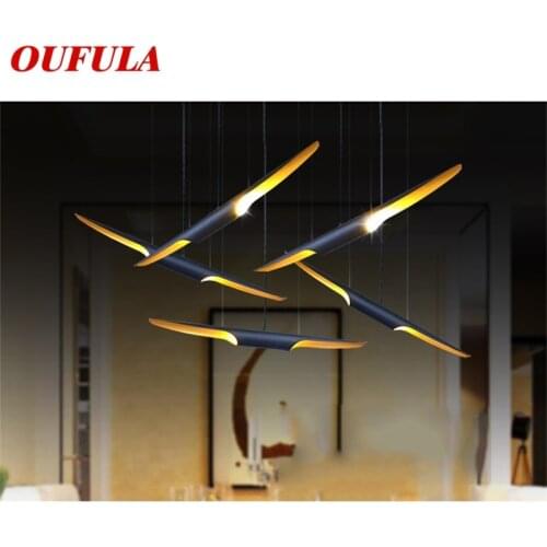OUFULA Postmodern Pendant Light Creative Simple LED Lamps Fixtures For Home Decorative Dining Room