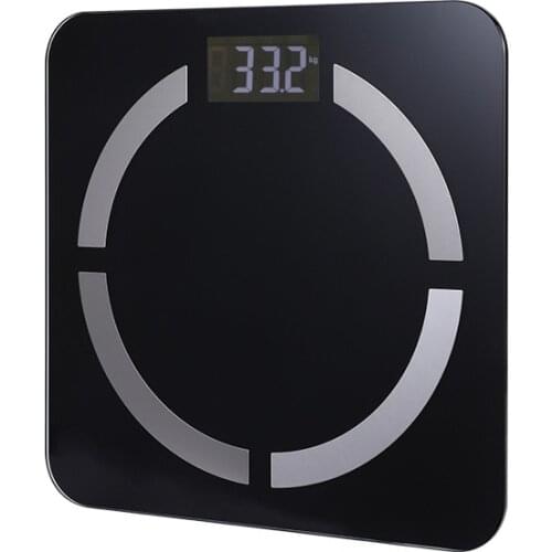 Intelligent Digital Body Scale Tempered Glass Induction Electronic Scale Human Health Balance with Bluetooth Bathroom Scales